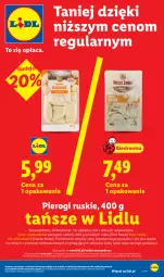 Gazetka promocyjna Lidl - Gazetka ważna od 17.09 do 19.09 - Gazetka - ważna od 19.09 do 19.09.2026 - strona 7 - produkty: Pierogi, Por, Gra, Rama