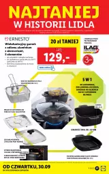 Gazetka promocyjna Lidl - GAZETKA - Gazetka - ważna od 03.10 do 03.10.2021 - strona 27 - produkty: Garnek, Patelnia grillowa, Kosz, LANA, Patelnia, Grill, Olej, Pokrywa
