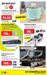 Gazetka promocyjna Lidl - GAZETKA - Gazetka - ważna od 03.10 do 03.10.2021 - strona 28 - produkty: Makaron, Top, Sos, Grill kontaktowy, Kosz, Grill, Olej