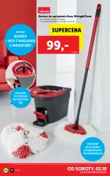 Gazetka promocyjna Lidl - GAZETKA - Gazetka - ważna od 03.10 do 03.10.2021 - strona 42 - produkty: Mop, Narożnik, Wiadro