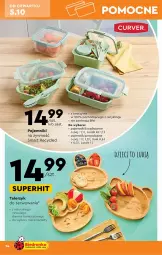 Gazetka promocyjna Biedronka - Gazetka - ważna od 14.10 do 14.10.2023 - strona 24 - produkty: Ser, Pojemnik, Talerzyk, Talerz