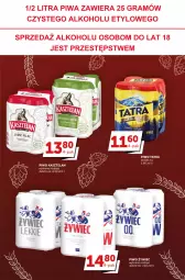 Gazetka promocyjna Groszek - Gazetka - ważna od 16.05 do 16.05.2023 - strona 25 - produkty: Piwa, Piwo, Gra, Kasztelan, Tatra