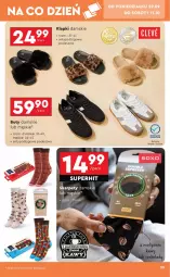 Gazetka promocyjna Biedronka - Okazje Tygodnia - Gazetka - ważna od 11.10 do 11.10.2025 - strona 23 - produkty: Klapki, Buty, Karp