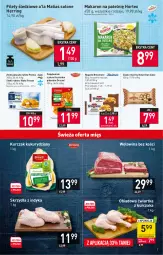 Gazetka promocyjna Stokrotka - Market - Gazetka - ważna od 01.02 do 01.02.2023 - strona 3 - produkty: Kurczak, Makaron, Frosta, Stek, Paluszki rybne, Rogal, Dan Cake, Wołowina, Wołowina bez kości, Hortex