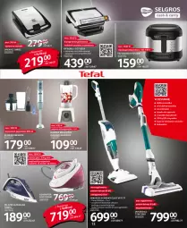 Gazetka promocyjna Selgros - Katalog Elektro - Gazetka - ważna od 09.11 do 09.11.2021 - strona 13 - produkty: Odkurzacz, Gra, Blender, Pociąg, Szczotka, Pojemnik, Warka, Generator pary, Wkładki, Grill