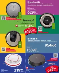 Gazetka promocyjna Selgros - Katalog Elektro - Gazetka - ważna od 09.11 do 09.11.2021 - strona 16 - produkty: Odkurzacz, Top, Mop, Gra, Szczotka, Pojemnik, Robot, IRobot, Roomba, Grunt, Sprzątanie, Intel