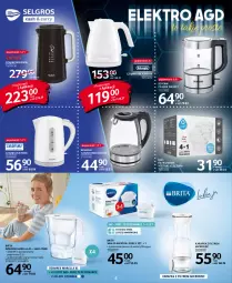 Gazetka promocyjna Selgros - Katalog Elektro - Gazetka - ważna od 09.11 do 09.11.2021 - strona 4 - produkty: Pur, Gra, Dzbanek, Brit, Czajnik, Granat, Karafka, Brita