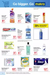 Gazetka promocyjna Makro - Mega oferty dla Twojego Sklepu - Gazetka - ważna od 07.07 do 07.07.2026 - strona 20 - produkty: Naturell, Rum, Por, Gin, Płyn do płukania jamy ustnej, Listerine, Papier, Rexona, Dezodorant, Szal, Pasta do zębów, Kosz, Cillit Bang, Papier toaletowy, Velvet, Płyn do płukania, Ręcznik, Ziaja, Tytan, Podpaski, Płyn do wc, Foxy, Colgate, Antyperspirant, Mięta, Nivea, Naturella, LG