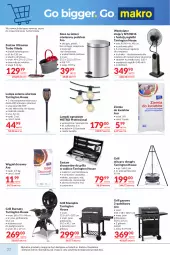 Gazetka promocyjna Makro - Mega oferty dla Twojego Sklepu - Gazetka - ważna od 07.07 do 07.07.2026 - strona 22 - produkty: Teleskop, Top, Mop, Bursztyn, Węgiel drzewny, Rama, Widelec, Szal, Szczotka, Kosz, Vileda, Szczypce, Wiadro, Waga, Grill, Lampa, Grill gazowy, Metro, Szpatułka