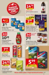Gazetka promocyjna Auchan - Odlotowe ceny na start szkoły Supermarket - Gazetka - ważna od 10.09 do 10.09.2025 - strona 7 - produkty: Ketchup, Makaron, Sok, Ser, Rum, Gra, Gerber, Granat, Praliny, Lindor, Chipsy, Serek, Spaghetti, Rurki, Kotlin, Pringles, Deser, Herbata, Olej, Pomidory, Lindt