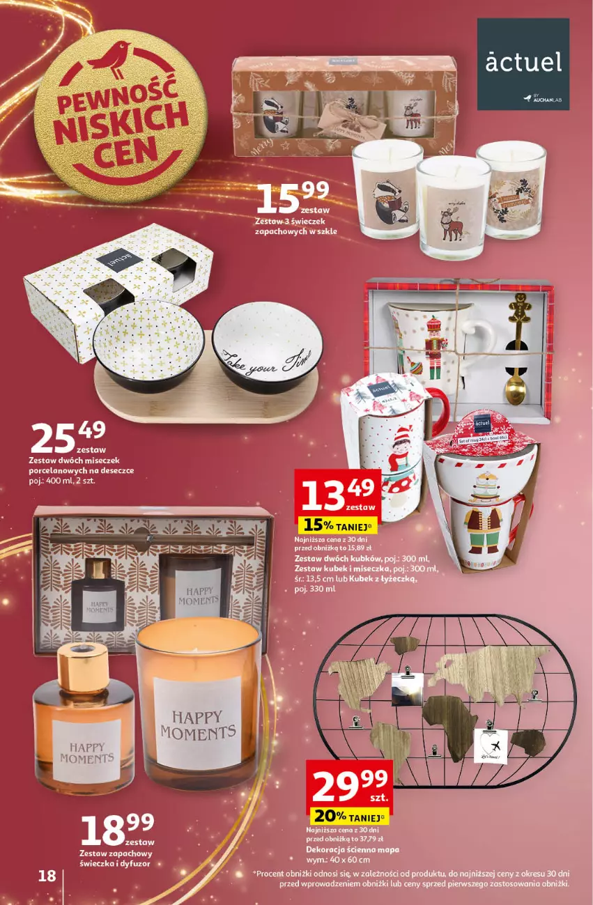 Gazetka promocyjna Auchan - Katalog Moc prezentów Hipermarket - ważna 28.11 do 15.12.2024 - strona 18 - produkty: Moments