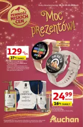Gazetka promocyjna Auchan - Katalog Moc prezentów Hipermarket - Gazetka - ważna od 15.12 do 15.12.2024 - strona 1 - produkty: Por, Acer, Amol, Smartwatch, Sport, Mydło