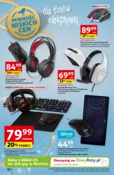 Gazetka promocyjna Auchan - Katalog Moc prezentów Hipermarket - Gazetka - ważna od 15.12 do 15.12.2024 - strona 12 - produkty: Podkładka gamingowa, Gra, Przewód, Rust, Słuchawki, Klawiatura, LANA, Podkładka, Mysz bezprzewodowa, Mysz, Podkładka pod mysz, Podkład