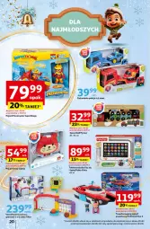 Gazetka promocyjna Auchan - Katalog Moc prezentów Hipermarket - Gazetka - ważna od 15.12 do 15.12.2024 - strona 20 - produkty: Top, Rum, Por, Samochód, Tablet, Pojazd, Tera, Tran, Pizza, Sport, Psi Patrol, Fisher-Price
