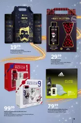 Gazetka promocyjna Auchan - Katalog Moc prezentów Hipermarket - Gazetka - ważna od 15.12 do 15.12.2024 - strona 9 - produkty: Zestaw prezentowy, Pur, Body, Dezodorant, Czapka, Adidas, Woda toaletowa, Szampon, Woda, Antyperspirant