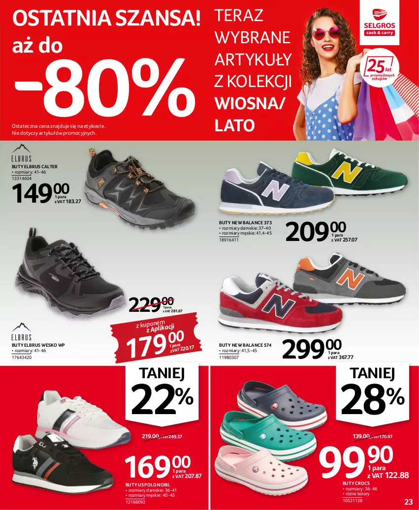 Gazetka promocyjna Selgros - Oferta przemysłowa - ważna 11.08 do 24.08.2022 - strona 23 - produkty: Buty, Tera