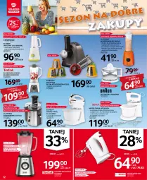 Gazetka promocyjna Selgros - Oferta przemysłowa - Gazetka - ważna od 24.08 do 24.08.2022 - strona 12 - produkty: Mikser z misą, Warzywa, Sos, Sok, Ser, Blender, Stojak, Pojemnik, Mikser, Salsa, Sałat, Szynka, Wyciskarka, Smoothie, Maszynka, Deser