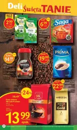 Gazetka promocyjna Delikatesy Centrum - Gazetka DC12 - Gazetka - ważna od 29.03 do 29.03.2023 - strona 30 - produkty: Torebka, Kawa rozpuszczalna, Rum, Kawa ziarnista, Saga, Kawa, Prima, Herbata, Mięta, Herbapol, LG