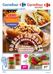Gazetka promocyjna Carrefour - Gazetka Kuchnia amerykańska i meksykańska - Gazetka - ważna od 29.08 do 29.08.2021 - strona 1 - produkty: Kuchnia, Krem orzechowy