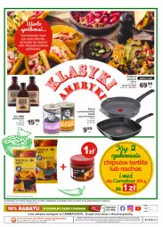 Gazetka promocyjna Carrefour - Gazetka Kuchnia amerykańska i meksykańska - Gazetka - ważna od 29.08 do 29.08.2021 - strona 16 - produkty: Sos, Patelnia grillowa, Tortilla, Tefal, Patelnia, Grill, Fa