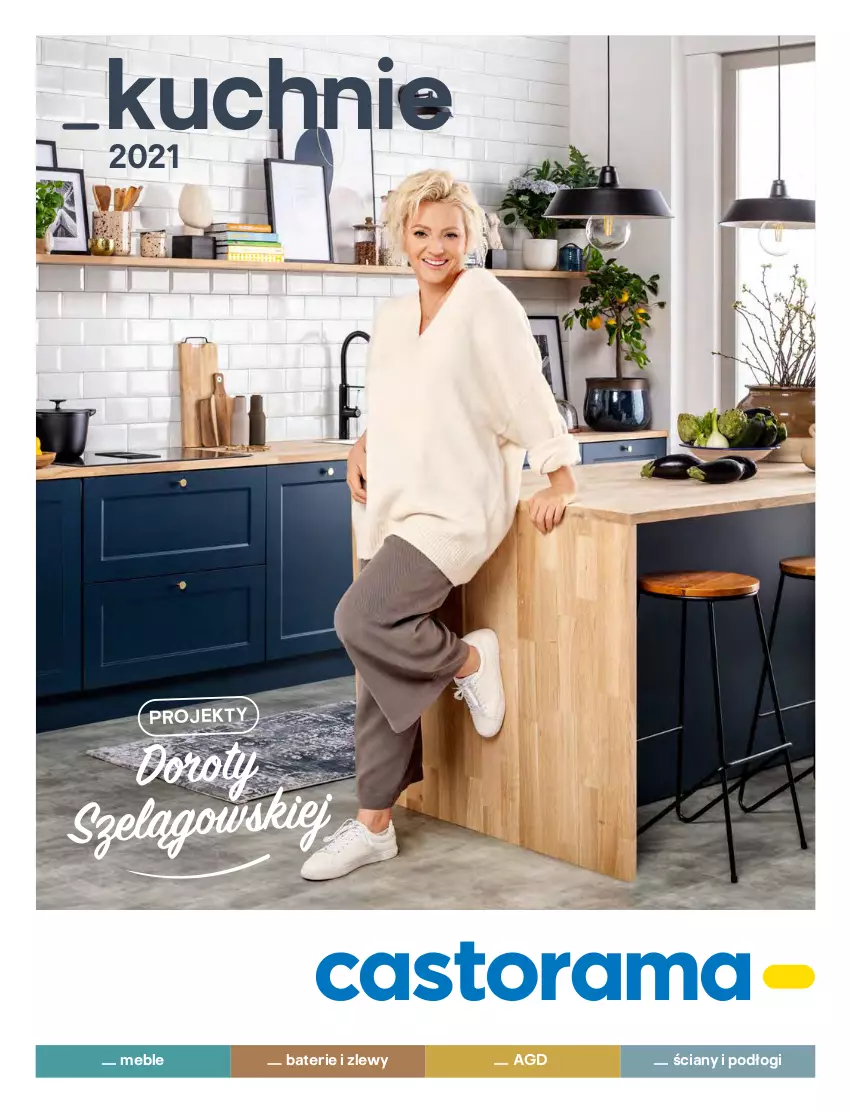 Gazetka promocyjna Castorama - Katalog Kuchnie 2021 - ważna 01.10 do 31.12.2021 - strona 1 - produkty: Meble, Merci, Zlew
