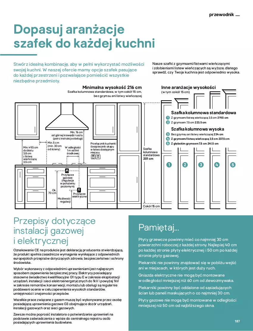 Gazetka promocyjna Castorama - Katalog Kuchnie 2021 - ważna 01.10 do 31.12.2021 - strona 187 - produkty: Astor, Chia, Drzwi, Gra, Granat, JBL, Kuchnia, Listwa, Mięta, Mus, Okap, Piec, Piekarnik, Przewodnik, Rama, Ser, Sok, Szafka, Szkło grafitowe, Tera, Tran, Zlew, Zlewozmywak