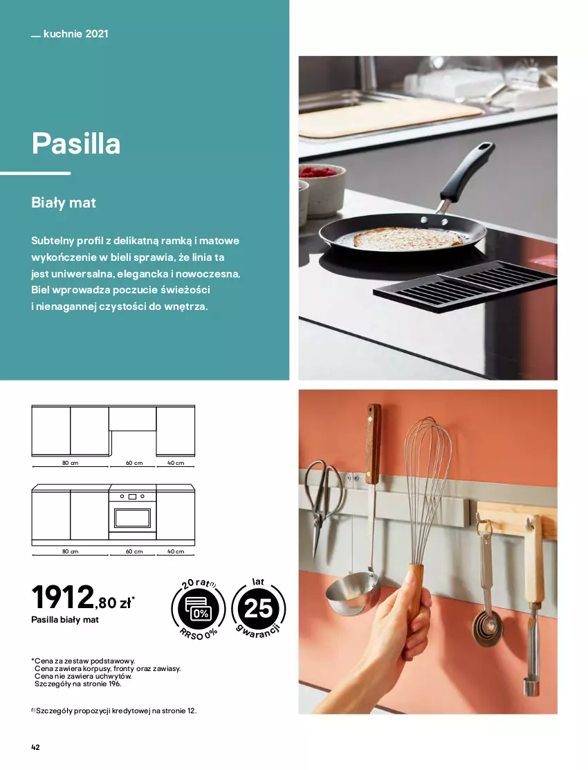 Gazetka promocyjna Castorama - Katalog Kuchnie 2021 - ważna 01.10 do 31.12.2021 - strona 42 - produkty: Korpusy