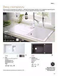 Gazetka promocyjna Castorama - Katalog Kuchnie 2021 - Gazetka - ważna od 31.12 do 31.12.2021 - strona 127 - produkty: Sok, Por, Gra, Zlew, Zlewozmywak, Zmywarki