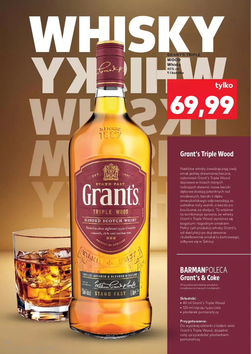 Gazetka promocyjna Kaufland - Barek Kauflandu - ważna 23.07 do 05.08.2026 - strona 12 - produkty: Bourbon, Gra, Koc, Lanki, Nuty, Plasterki, Sok, Whisky