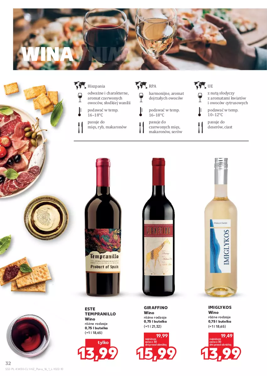 Gazetka promocyjna Kaufland - Barek Kauflandu - ważna 23.07 do 05.08.2026 - strona 32 - produkty: Deser, Makaron, Ser, Wino