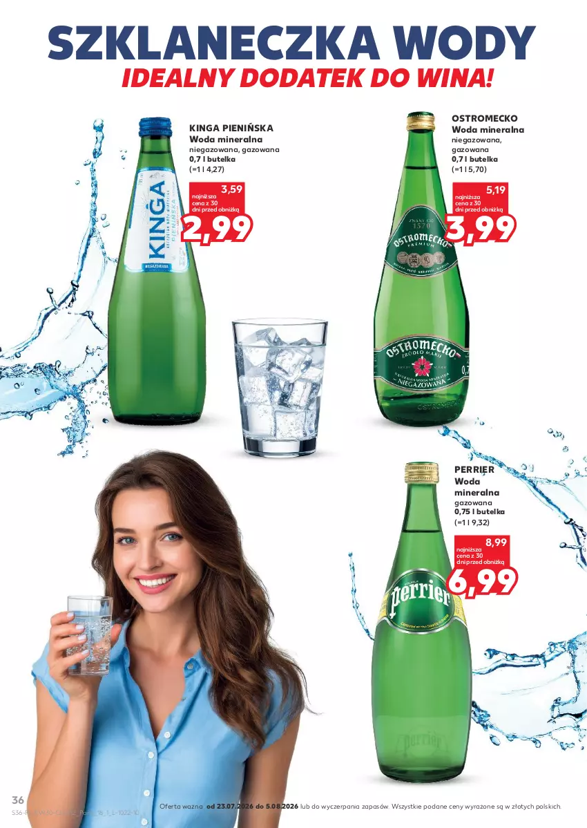 Gazetka promocyjna Kaufland - Barek Kauflandu - ważna 23.07 do 05.08.2026 - strona 36 - produkty: Woda, Woda mineralna
