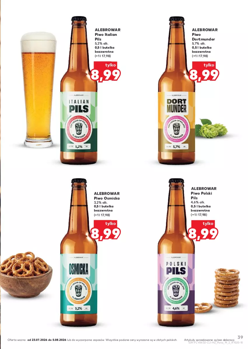 Gazetka promocyjna Kaufland - Barek Kauflandu - ważna 23.07 do 05.08.2026 - strona 39 - produkty: Piwo