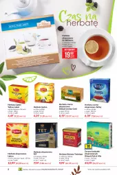 Gazetka promocyjna Makro - [Oferta specjalna] Kawa i herbata - Gazetka - ważna od 18.10 do 18.10.2021 - strona 2 - produkty: Gra, Dilmah, Herbata czarna, Tetley, Lipton, Herbata