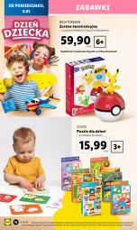 Gazetka promocyjna Lidl - GAZETKA - Gazetka - ważna od 11.05 do 11.05.2024 - strona 18 - produkty: Puzzle, Dzieci, Pokémon