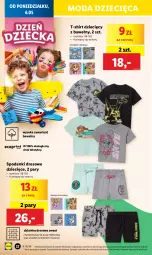 Gazetka promocyjna Lidl - GAZETKA - Gazetka - ważna od 11.05 do 11.05.2024 - strona 32 - produkty: Sok, T-shirt, Dres, Moda, Dzieci