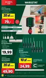Gazetka promocyjna Lidl - GAZETKA - Gazetka - ważna od 11.05 do 11.05.2024 - strona 56 - produkty: Parkside, Sok, Ser, Mop, Baterie alkaliczne, Poziomica, Laser krzyżowy