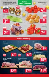 Gazetka promocyjna Stokrotka - Market - Gazetka - ważna od 21.12 do 21.12.2021 - strona 3 - produkty: Kurczak, Cebula, Papryka czerwona, Papryka, Podgrzybki, Borowiki, Udziec wołowy, Boczek, Seler naciowy, Flaki, Golonka wieprzowa, Pomidory, Boczek wieprzowy, Jabłka