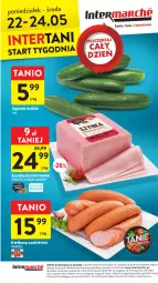 Gazetka promocyjna Intermarche - Gazetka Intermarche - Gazetka - ważna od 24.05 do 24.05.2023 - strona 40 - produkty: Ser, Pekpol, Ogórek, Szynka konserwowa, Szynka, Kiełbasa