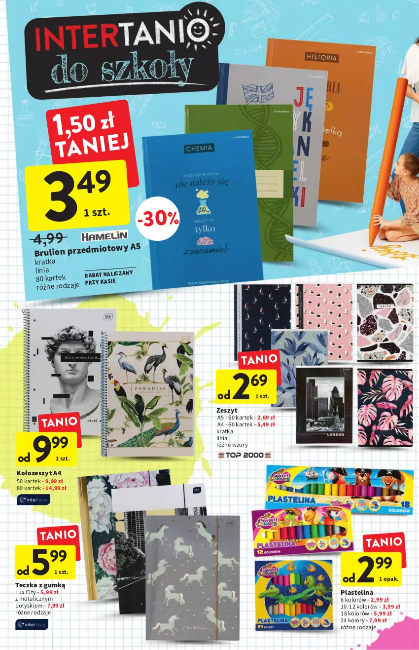 Gazetka promocyjna Intermarche - Gazetka Intermarche - ważna 25.08 do 31.08.2022 - strona 36 - produkty: Lion, Plastelina