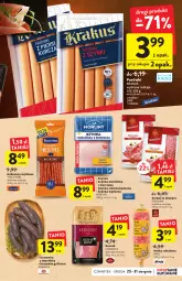 Gazetka promocyjna Intermarche - Gazetka Intermarche - Gazetka - ważna od 31.08 do 31.08.2022 - strona 17 - produkty: Kurczak, Krakus, Sok, Salami, Sokołów, Parówki, Szynka, Tarczyński, Morliny, Boczek, Kaszanka, Kabanos, Grill, Kasza