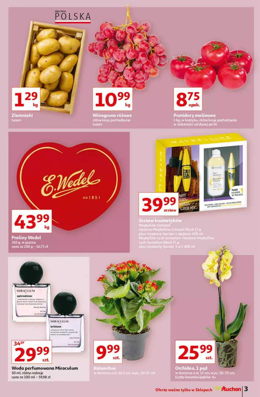 Gazetka promocyjna Auchan - Tygodniowe przeNISKIE CENY Moje Auchan - ważna 04.02 do 09.02.2022 - strona 3 - produkty: Fa, Gra, Perfum, Woda, Woda perfumowana