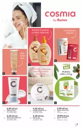 Gazetka promocyjna Auchan - Cosmia by Auchan Hipermarkety - Gazetka - ważna od 31.08 do 31.08.2022 - strona 3 - produkty: Krem do twarzy, Rum, Por, Body, Mleczko do ciała, Mleczko, Krem do stóp, Nike, Fa