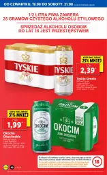 Gazetka promocyjna Lidl - GAZETKA - Gazetka - ważna od 21.08 do 21.08.2021 - strona 30 - produkty: Koc, Tyskie, Okocim