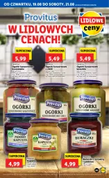 Gazetka promocyjna Lidl - GAZETKA - Gazetka - ważna od 21.08 do 21.08.2021 - strona 45 - produkty: Buraczki, Ser, Ogórki konserwowe