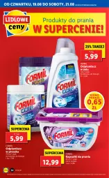 Gazetka promocyjna Lidl - GAZETKA - Gazetka - ważna od 21.08 do 21.08.2021 - strona 52 - produkty: Odplamiacz, Kapsułki do prania