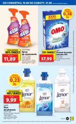 Gazetka promocyjna Lidl - GAZETKA - Gazetka - ważna od 21.08 do 21.08.2021 - strona 53 - produkty: Por, Spray do czyszczenia, Proszek do prania, Cillit Bang, Płyn do płukania, Lenor