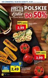 Gazetka promocyjna Lidl - GAZETKA - Gazetka - ważna od 21.08 do 21.08.2021 - strona 6 - produkty: Papryka czerwona, Papryka, Kukurydza