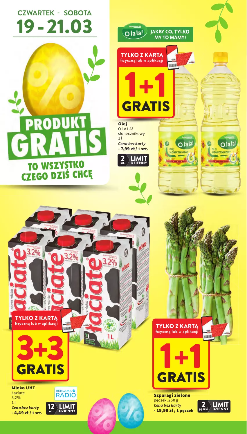 Gazetka promocyjna Intermarche - Gazetka promocyjna - ważna 19.03 do 25.03.2026 - strona 2 - produkty: Gra, Mleko, Olej