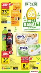Gazetka promocyjna Intermarche - Gazetka promocyjna - Gazetka - ważna od 25.03 do 25.03.2026 - strona 5 - produkty: Pepsi max, Papier, Cytryny, Mirinda, Kawa mielona, Kawa, Papier toaletowy, Pepsi, Mola, Grejpfrut, Fa