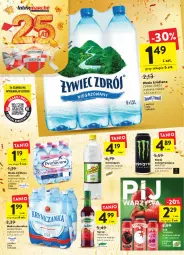 Gazetka promocyjna Intermarche - Gazetka Intermarche - Gazetka - ważna od 28.09 do 28.09.2022 - strona 28 - produkty: Sok, Primavera, LANA, Schweppes, Prima, Tymbark, Syrop, Woda mineralna, Woda, Napój, Herbapol